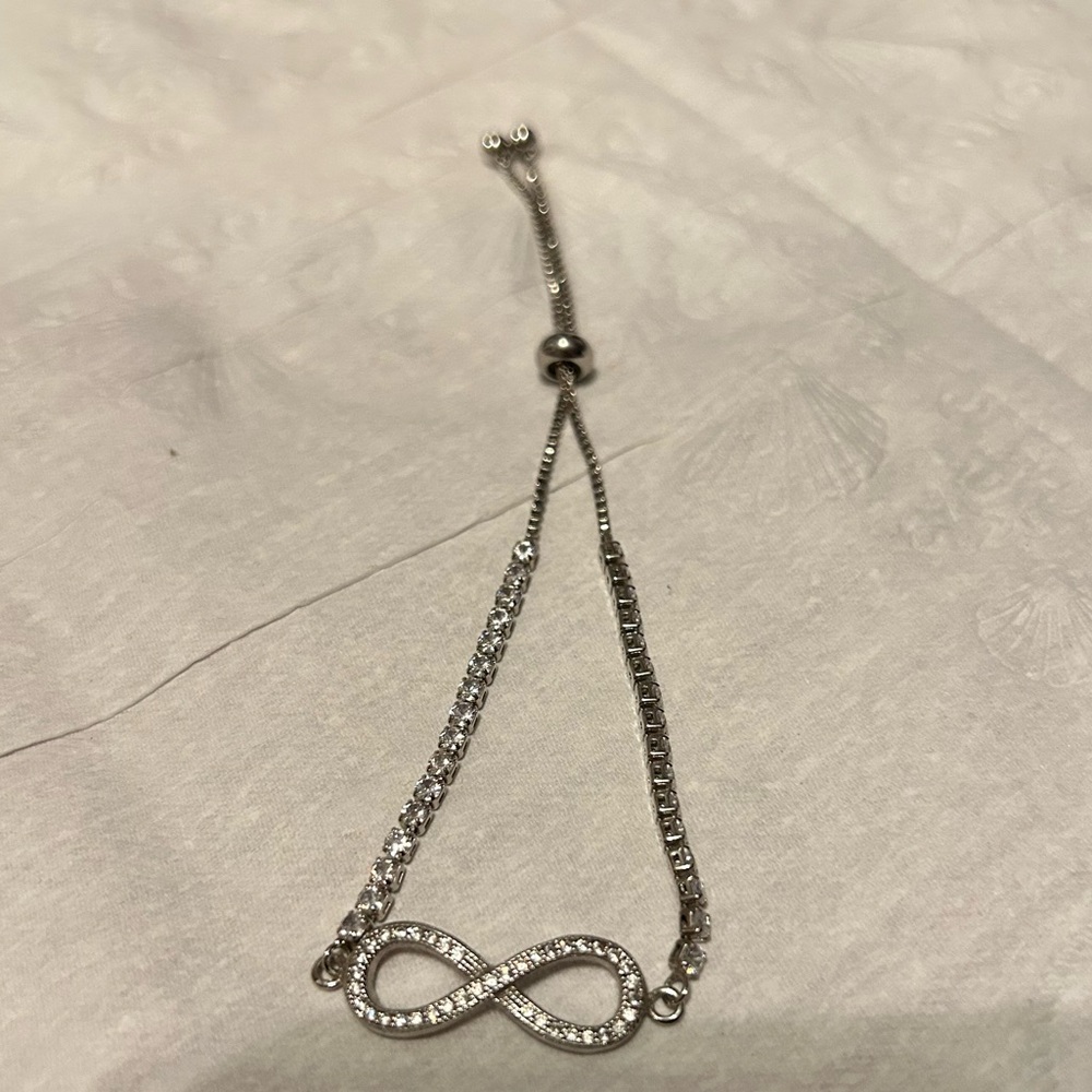 Silver Infinity Bracelet